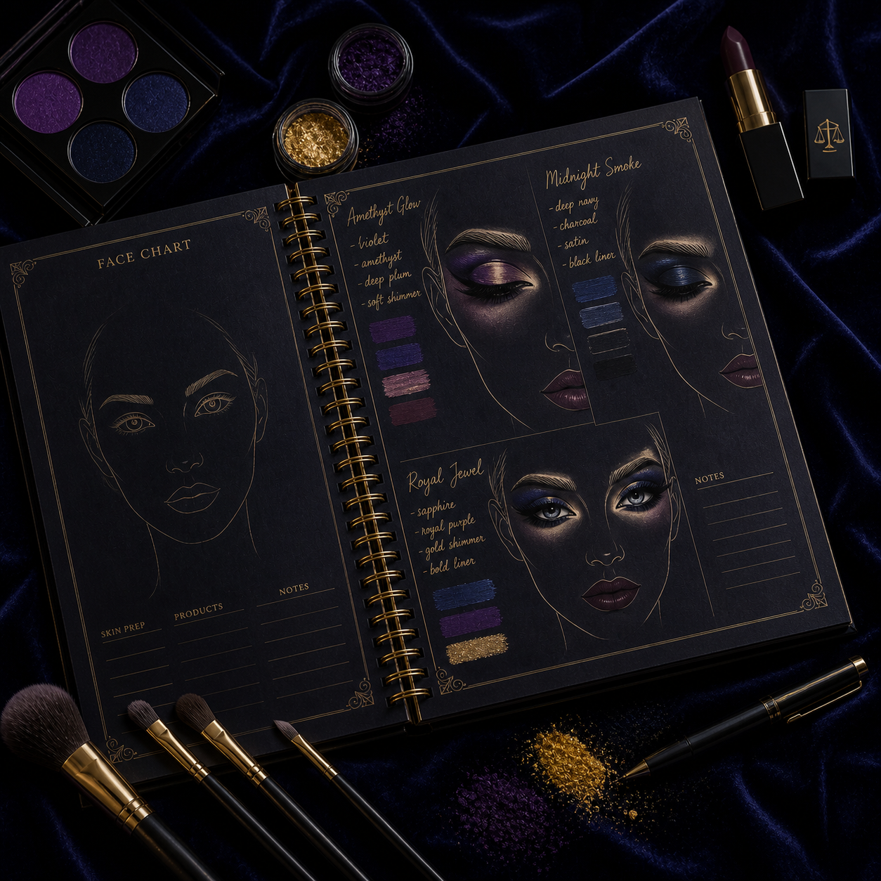 Face Chart Book Vol. 01